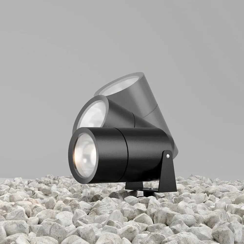 Proiector LED cu tarus iluminat exterior IP65 Bern 15W grafit