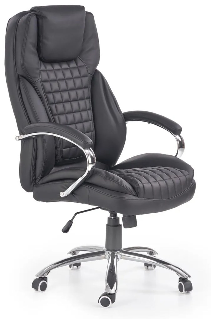 Scaun de birou King negru H124 cm