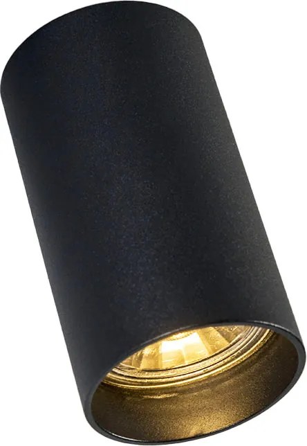 Spotlight modern negru 5,5 cm - Tuba