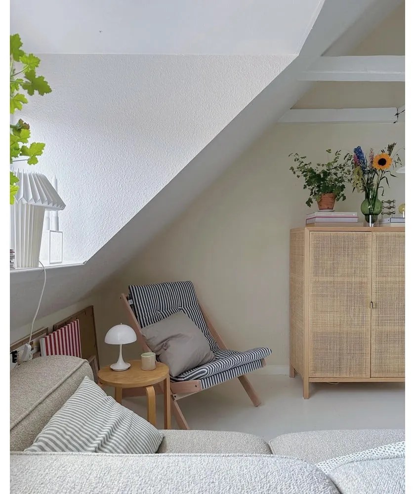 Fotoliu alb/albastru deschis Boogie - Karup Design