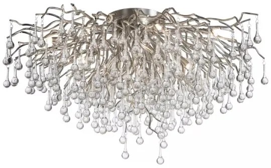 Paul Neuhaus 8092-55 - lustră aplicată ICICLE, 14xG9/40W/230V, Ø 100 cm, crom