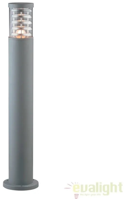 Stalp de iluminat exterior IP44 TRONCO PT1 H80 GRIGIO 026961