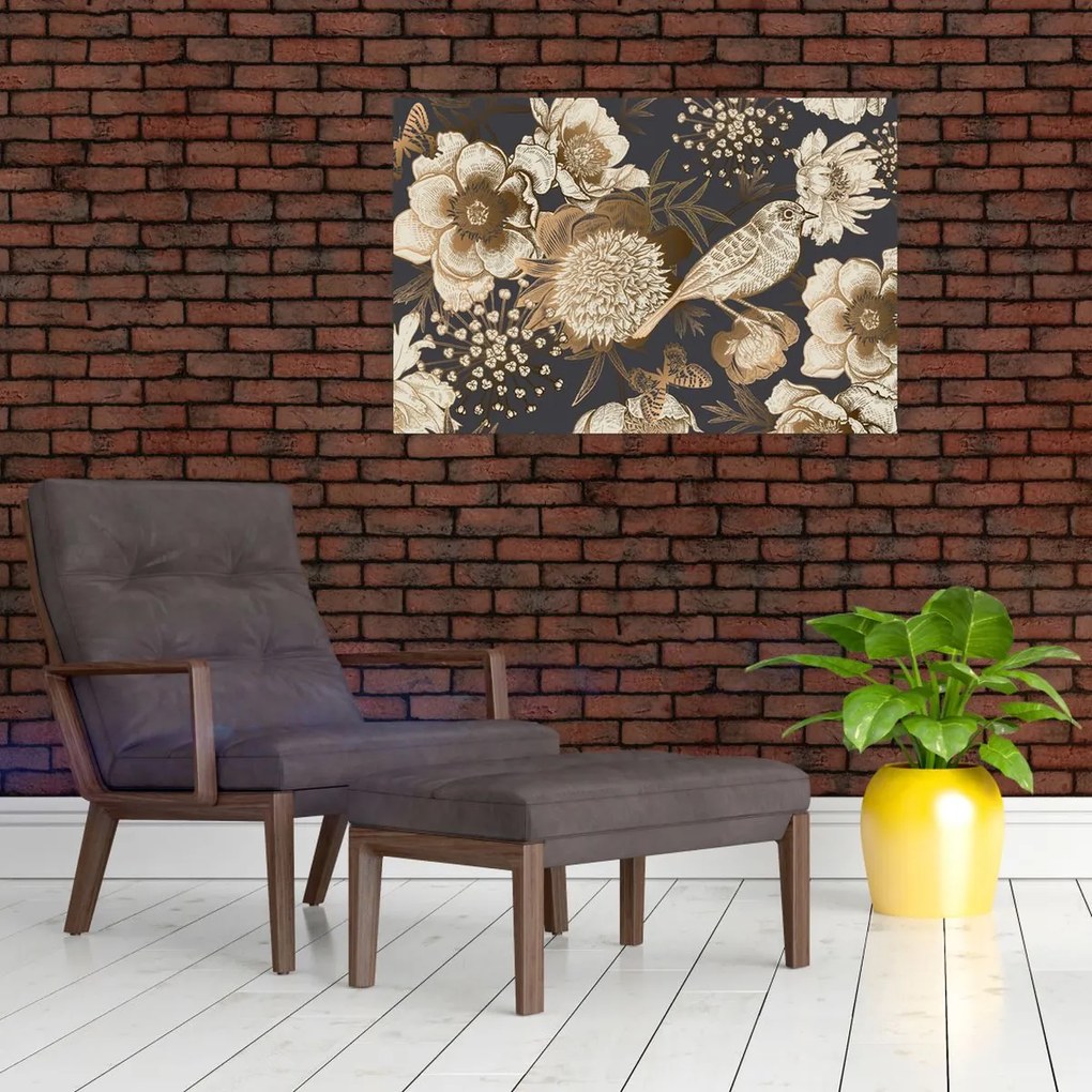 Tablou - Grădina de aur (90x60 cm)