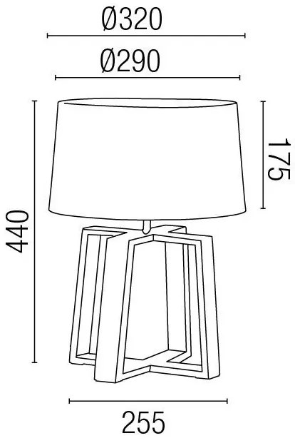 Veioza, lampa de masa Bliss 28401
