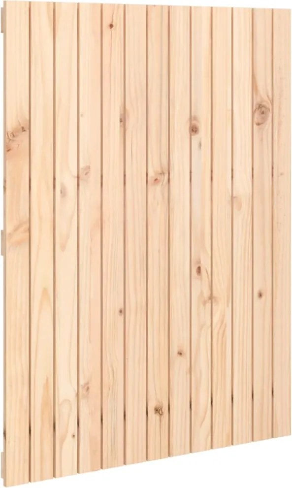 vidaXL Tăblie de pat pentru perete, 82,5x3x110 cm, lemn masiv de pin