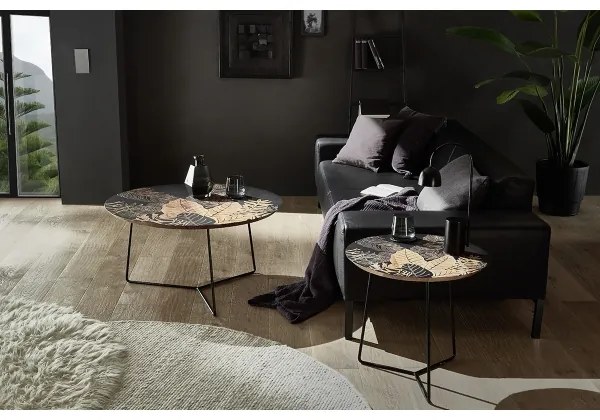 Masă de cafea BRAVON din lemn de mango