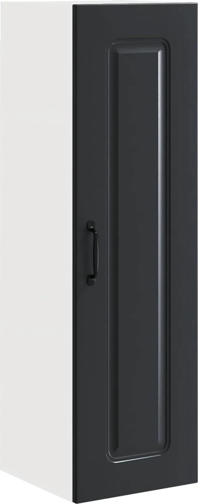 vidaXL Dulap de bucătărie Kalmar Negru 30 x 31 x 100 cm Lemn compozit