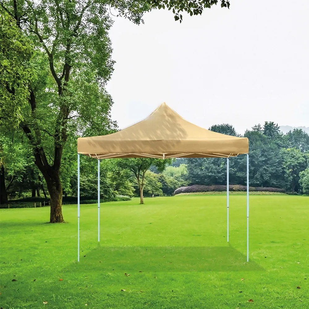 Foișor de grădină pliabil 3x3 m bej