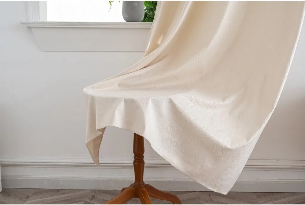 Draperie opaca DUNES VELVET 140x250 cm, crem Agatat: Rejansa