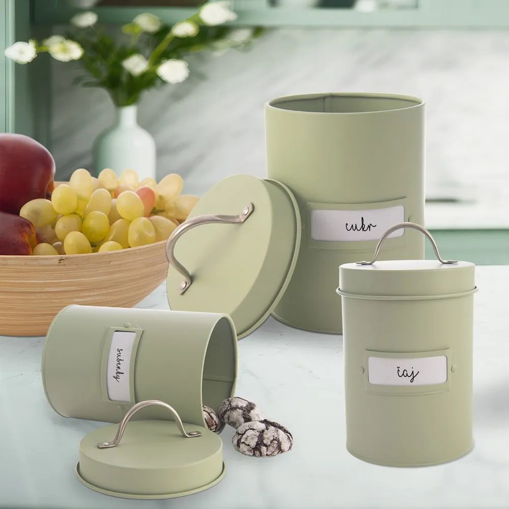 Recipient din metal Greenish – Orion