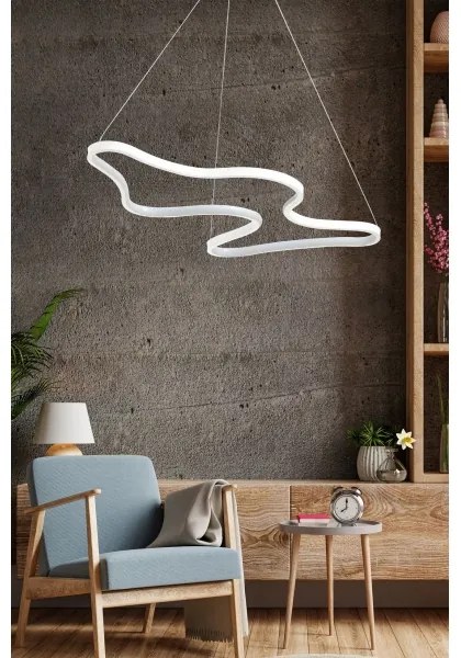 Pendul LED pe cablu ARTISAN LED/36W/230V 4000K alb