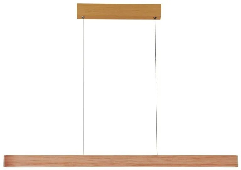 Lustra LED suspendata design liniar OLIVIER 120 3000K DIMM WO