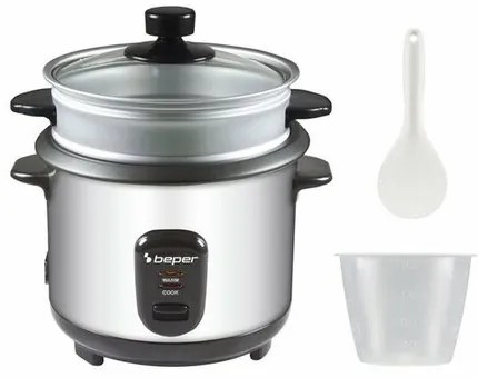 Beper 90550 cuptor cu aburi și oală pentru orez 1l