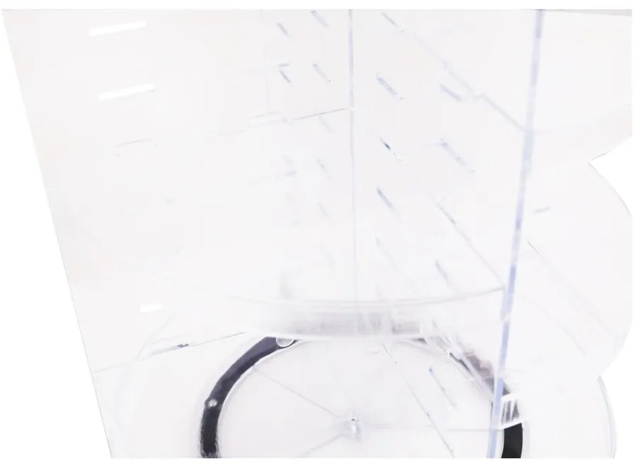 Organizator rotativ pentru cosmetice din plastic transparent - Hermia