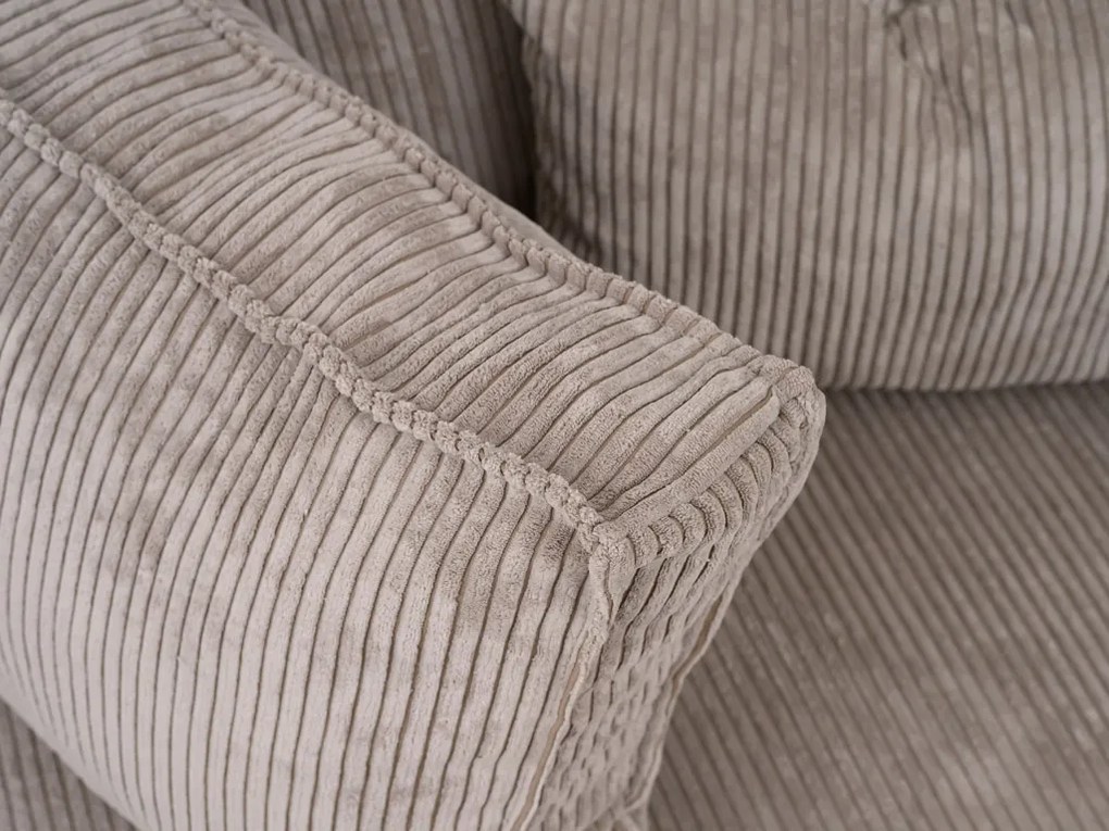 OFERTA Canapea coltar beige deschis SMART COSARO, reversibila + 2 perne CADOU Calitatea a II-a