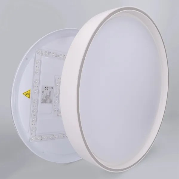 Brilagi-LED Corp de iluminat dimabil NANCI, LED 60W, 230V, 3000-6500K, Ø49 cm, alb + telecomandă
