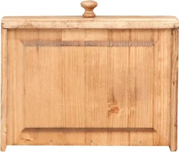 Masa consola, L73 36 H75 cm, natur antichizat, lemn masiv