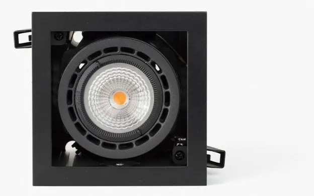 Spot LED incastrabil NANO COLIN-1 Black recessed with frame 7-13W 3000K 20°