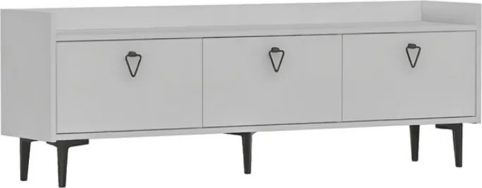 Comoda TV PIENA 160 cm, alb