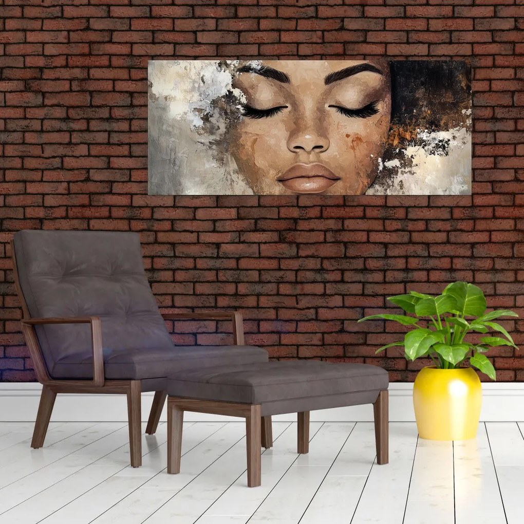 Tablou - Portret de femeie (120x50 cm)