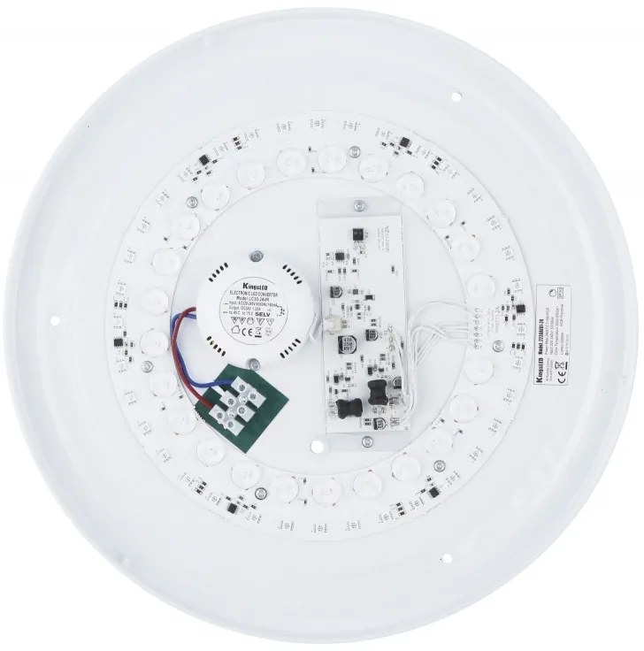 Plafoniera LED RGB cu telecomanda efect curcubeu SULLY 24W