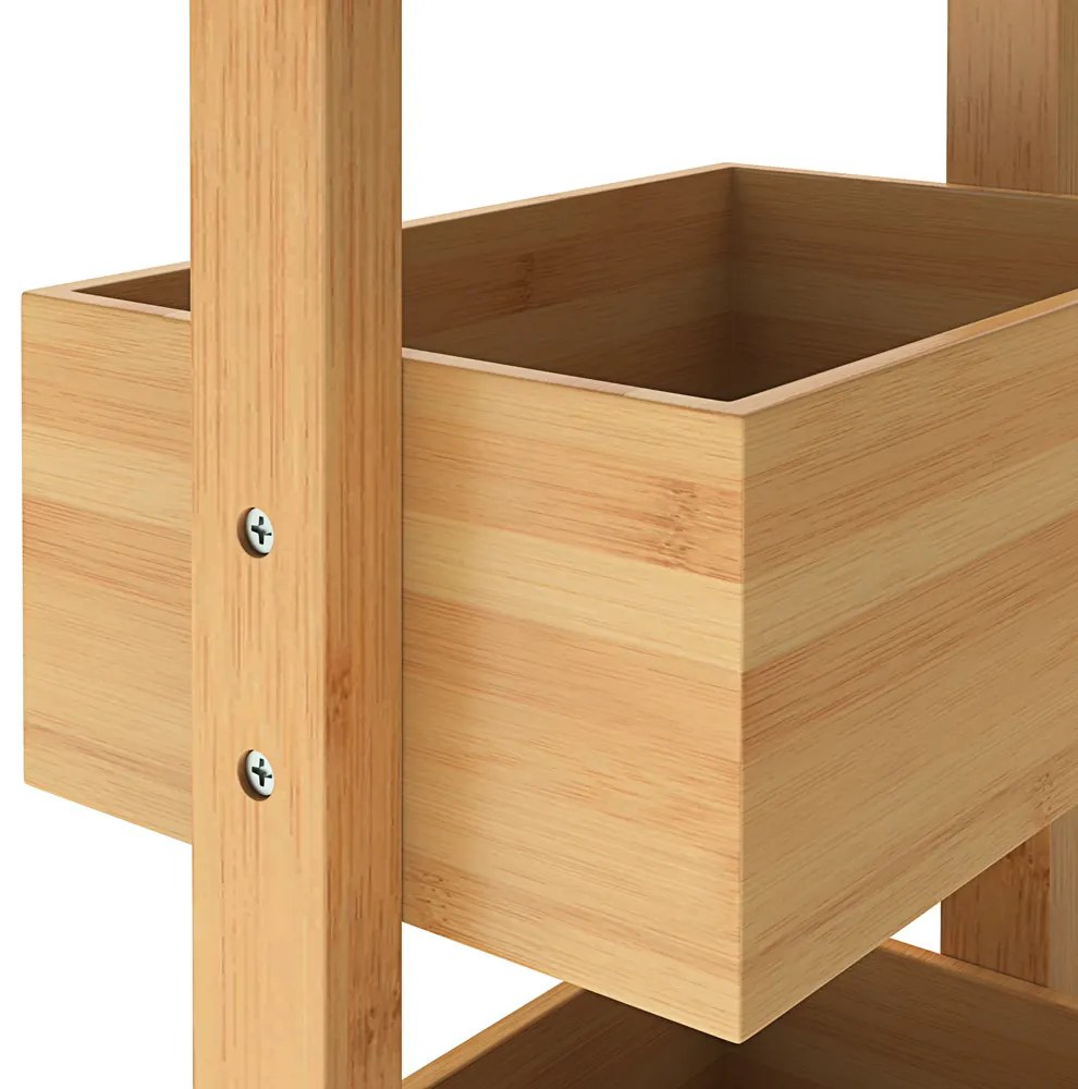 Deuba Raft din bambus 88x16x28 cm