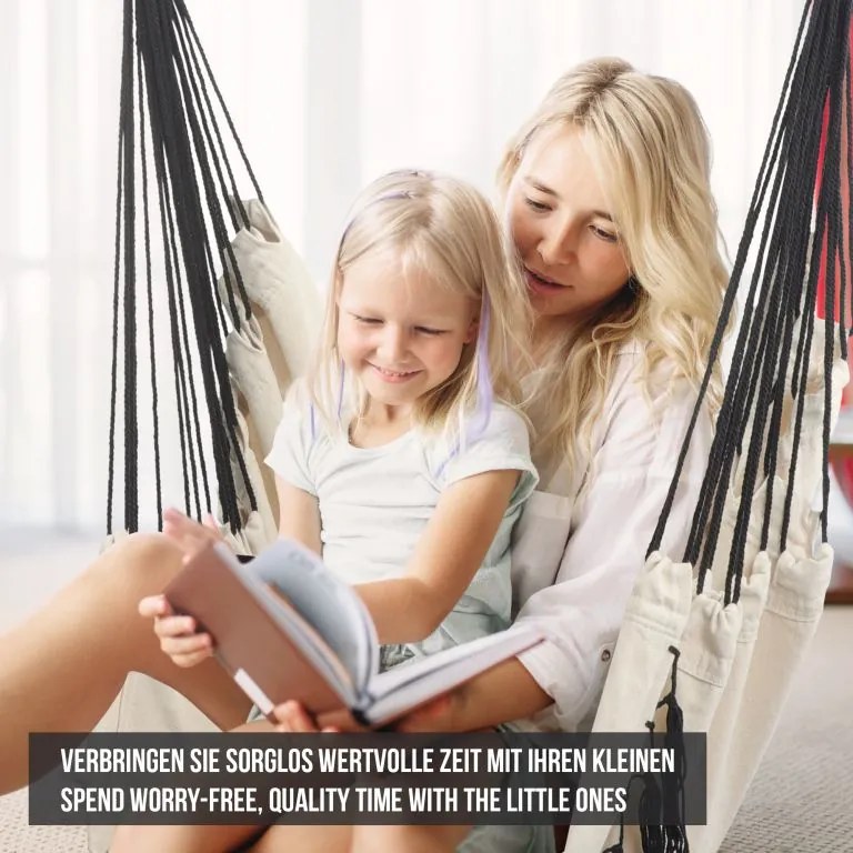 MIADOMODO Balansoar suspendat, bej