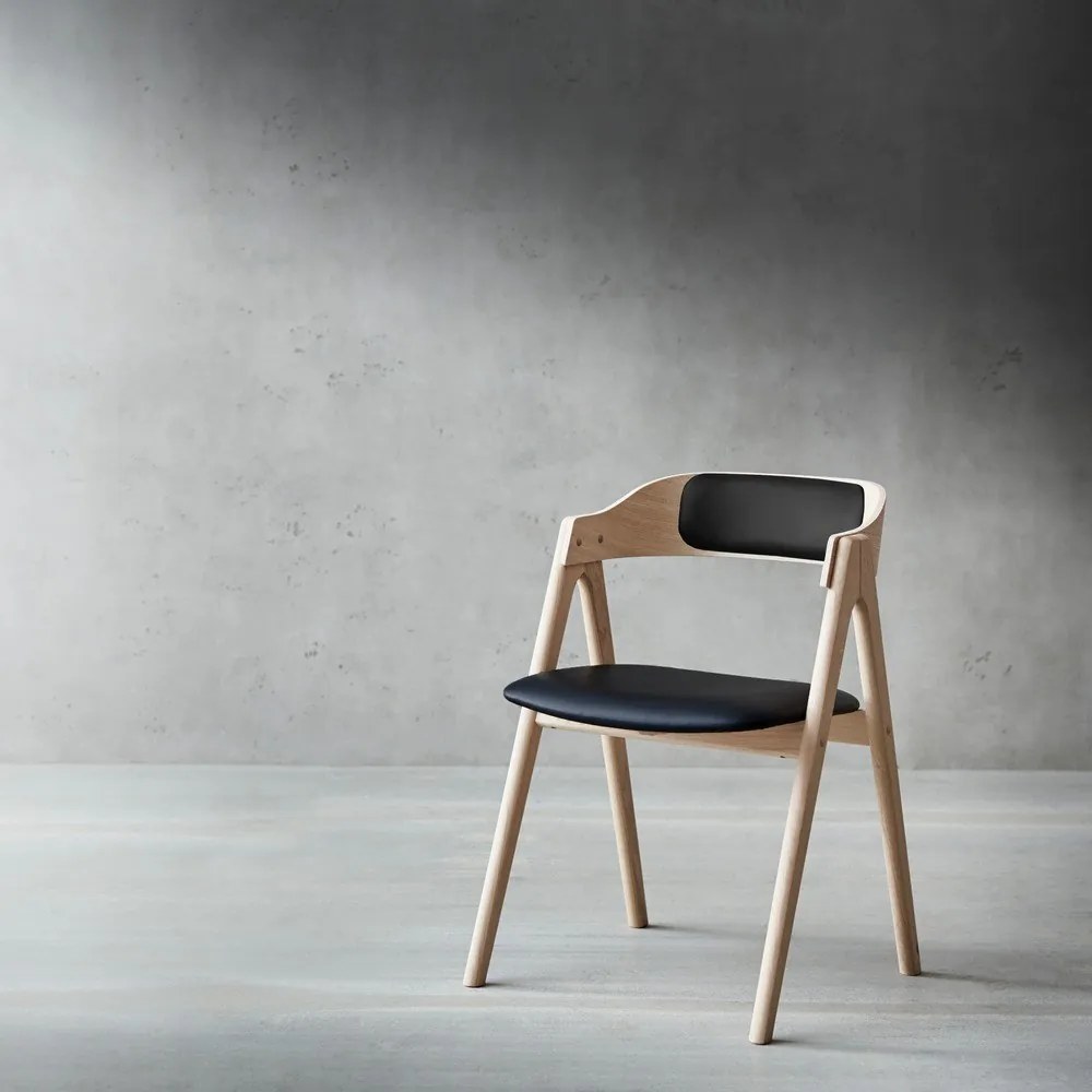 Scaun de dining din piele Mette – Hammel Furniture
