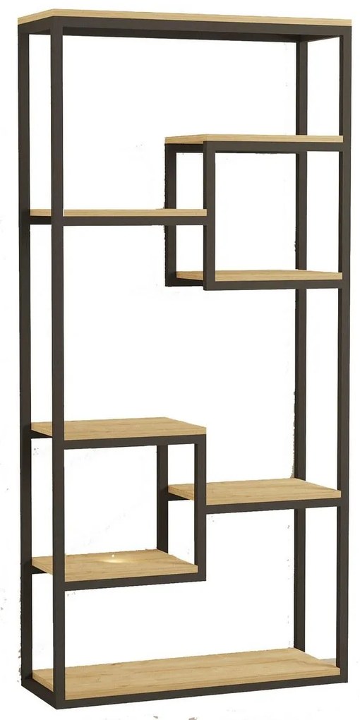 Raft Livido (stejar zafir + negru). Promo -26%. 1093018