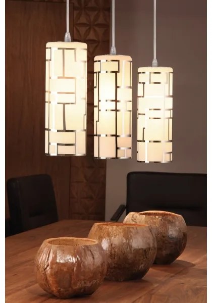 Lustră pe cablu BAYMAN 3xE27/60W/230V Eglo 92563