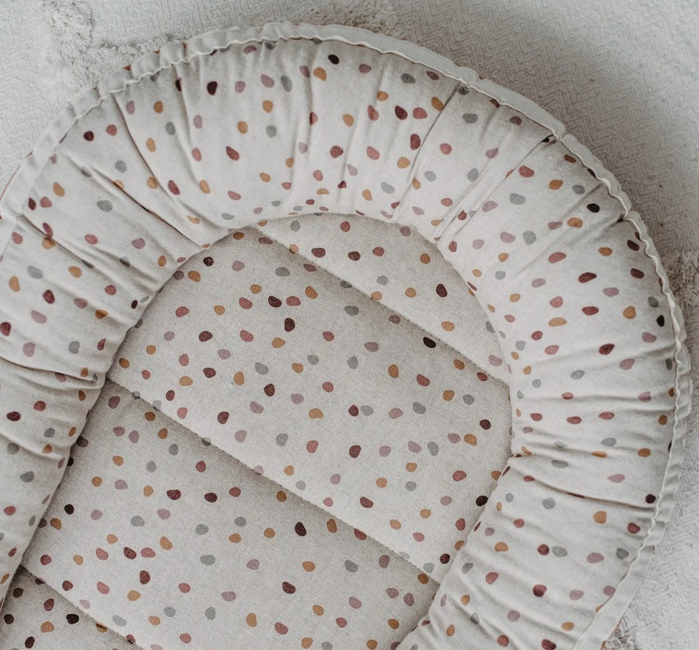 Babynest Brown Dots