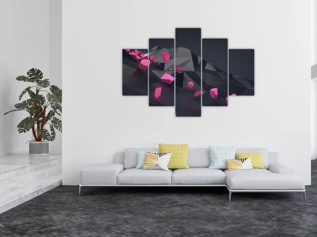 Tablou 3D abstracție (150x105 cm)
