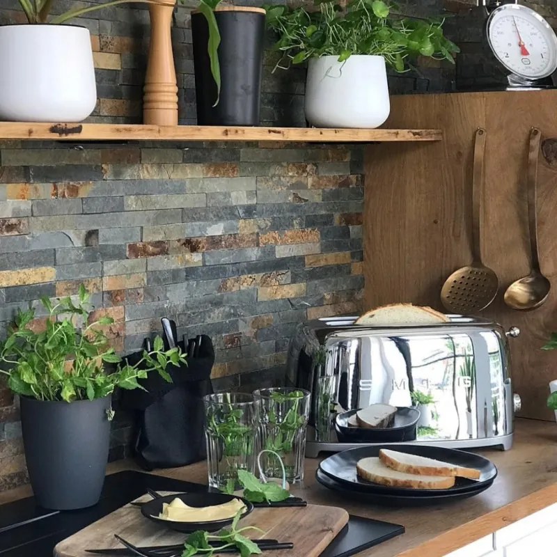 Prăjitor de pâine SMEG 50's Style TSF03SSEU, 2000 W, 4 felii, 6 niveluri, Tava pentru firimituri, Cablu integrat, Oțel inoxidabil, Argintiu