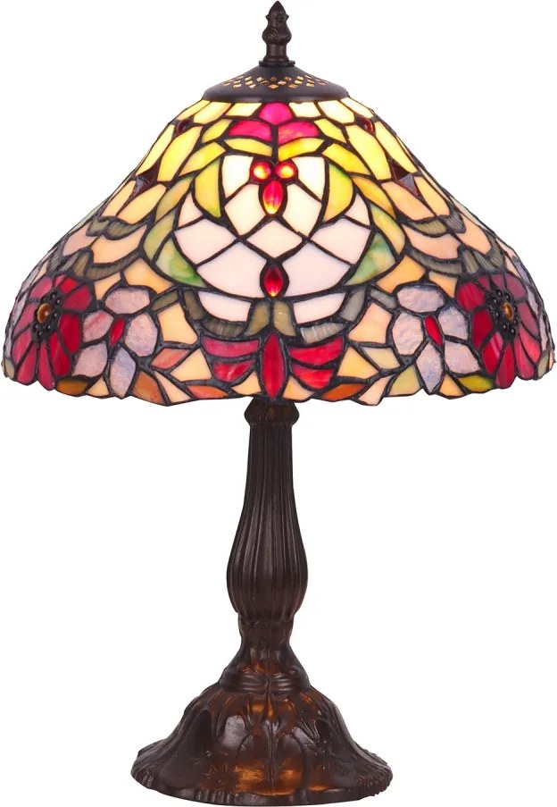 Rabalux 8090 - Tiffany Lampa de masa MIRELLA 1xE27/60W/230V