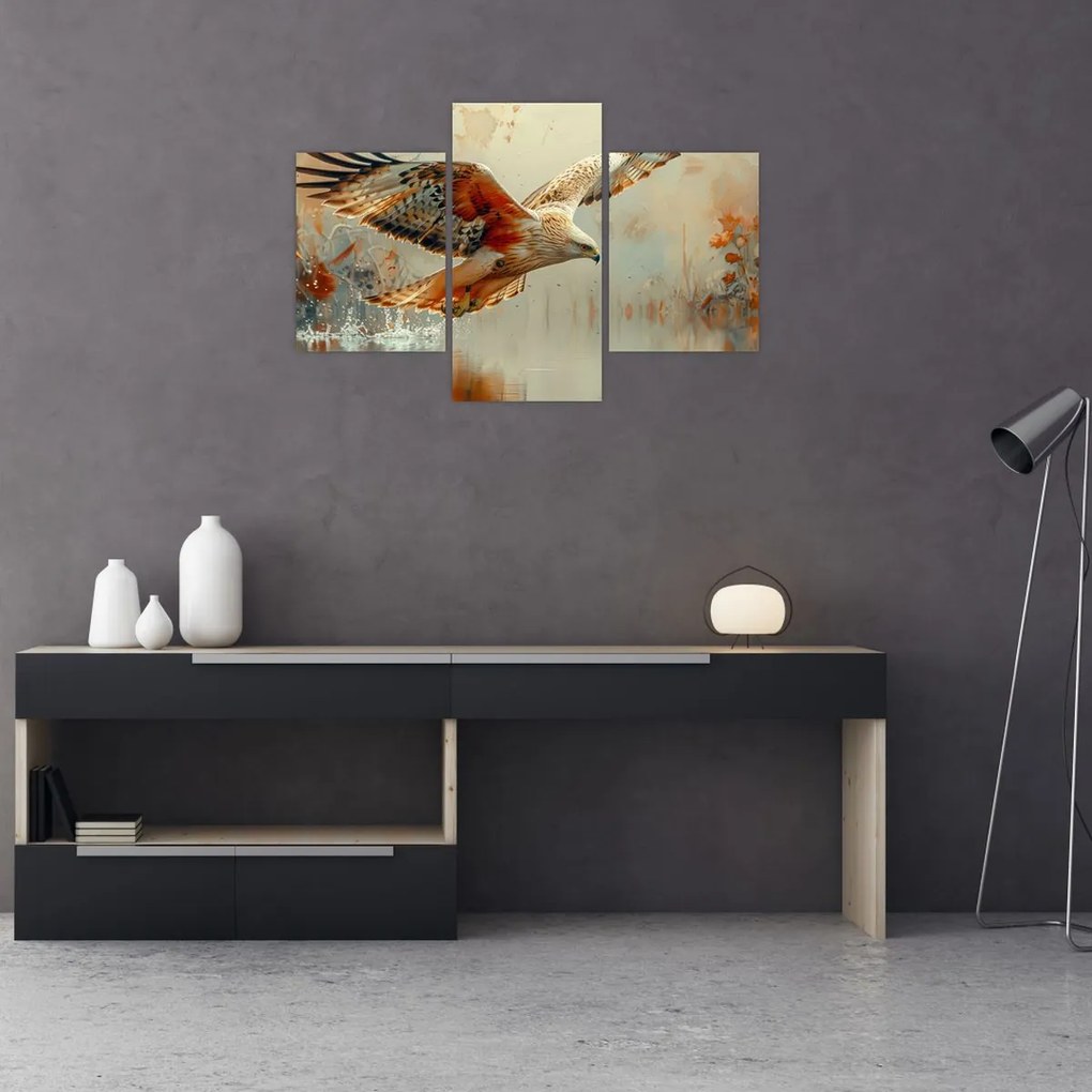 Tablou - Pasăre de pradă (90x60 cm)