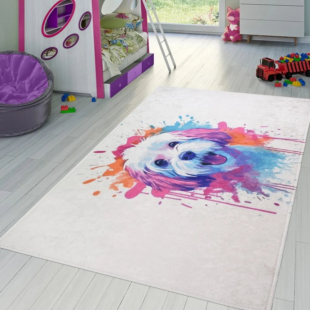 Covor pentru copii 80x150 cm Silly Puppy – Vitaus