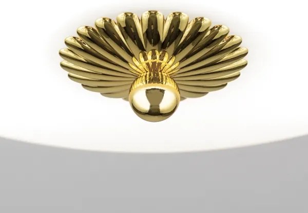 Orion - Lampă de tavan EMPIRA, 3xE27/40W/230V, Ø 48 cm, aurie