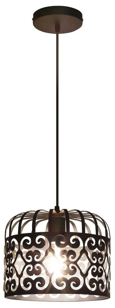 Pendul design clasic ALESSANDRA negru mat 2156 RX