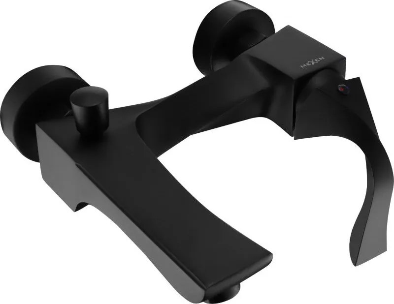 Mexen Estrella baterie de baie, neagră - 72330-70