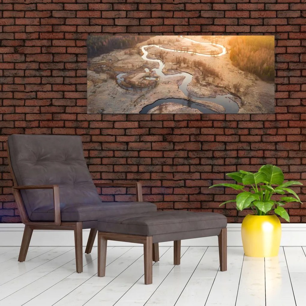 Tablou - Răsărit la Meander (120x50 cm)