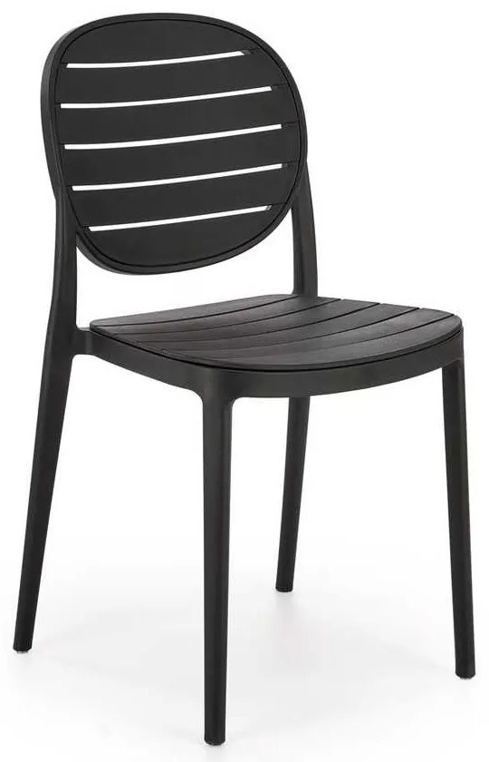 Scaun de bucătărie Josie, negru