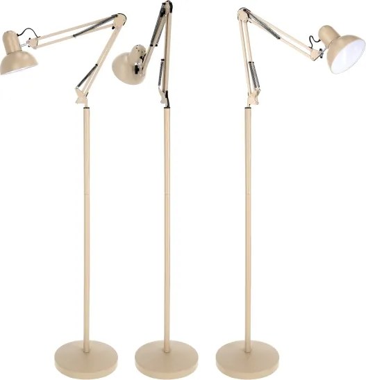 Brilagi - Lampă de podea flexibilă TASKER 1xE27/60W/230V 184 cm bej