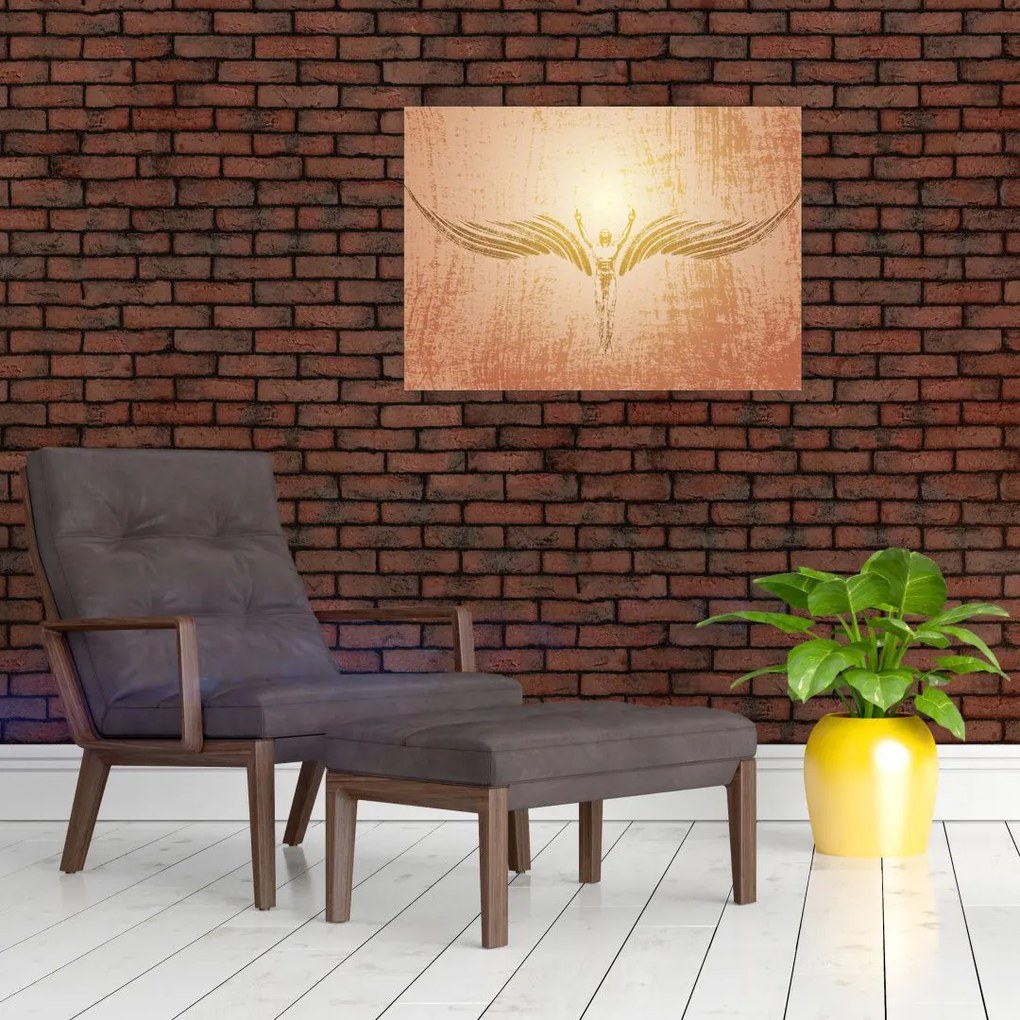 Tablou - Abstracția angelică (70x50 cm)