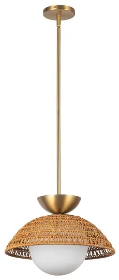 Alora Mood ALM-PERTH-P-GD - Lustră pe tijă PERTH, 1xE27/60W/230V, Ø 37,5 cm, aurie