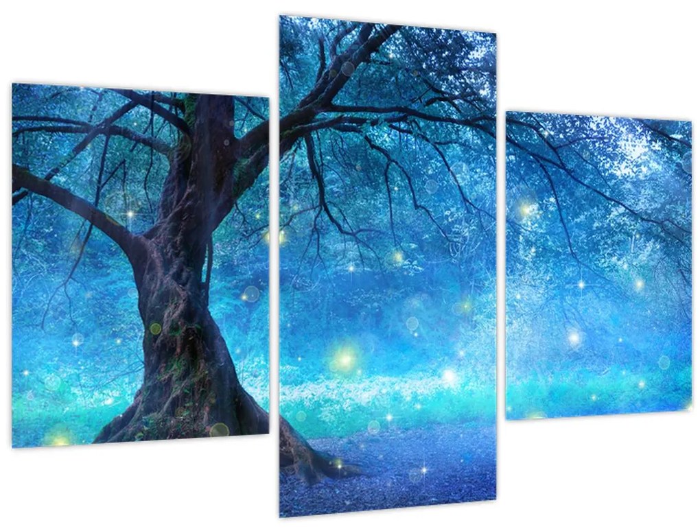 Tablou - Pădure mistică (90x60 cm)