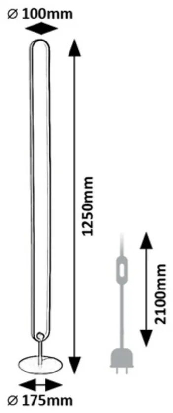 Lampă de podea Rabalux 74051 Barto