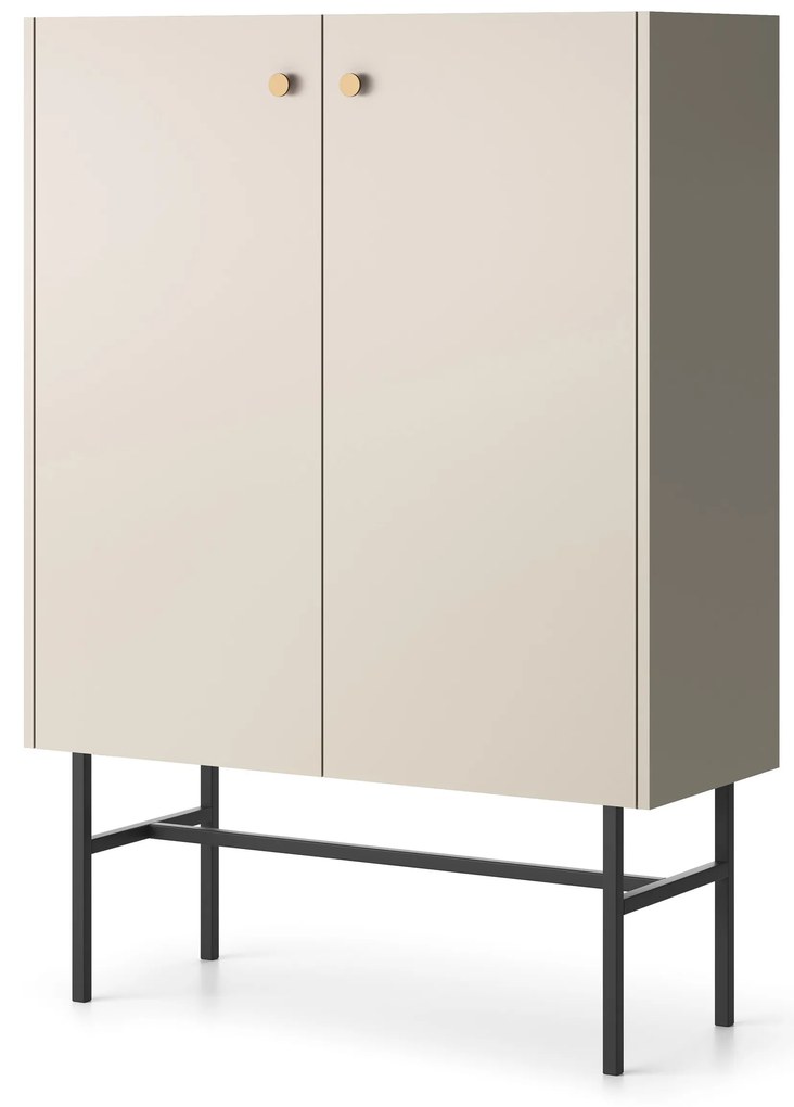 Dulap Desanta 2D (bej + negru). 1082798