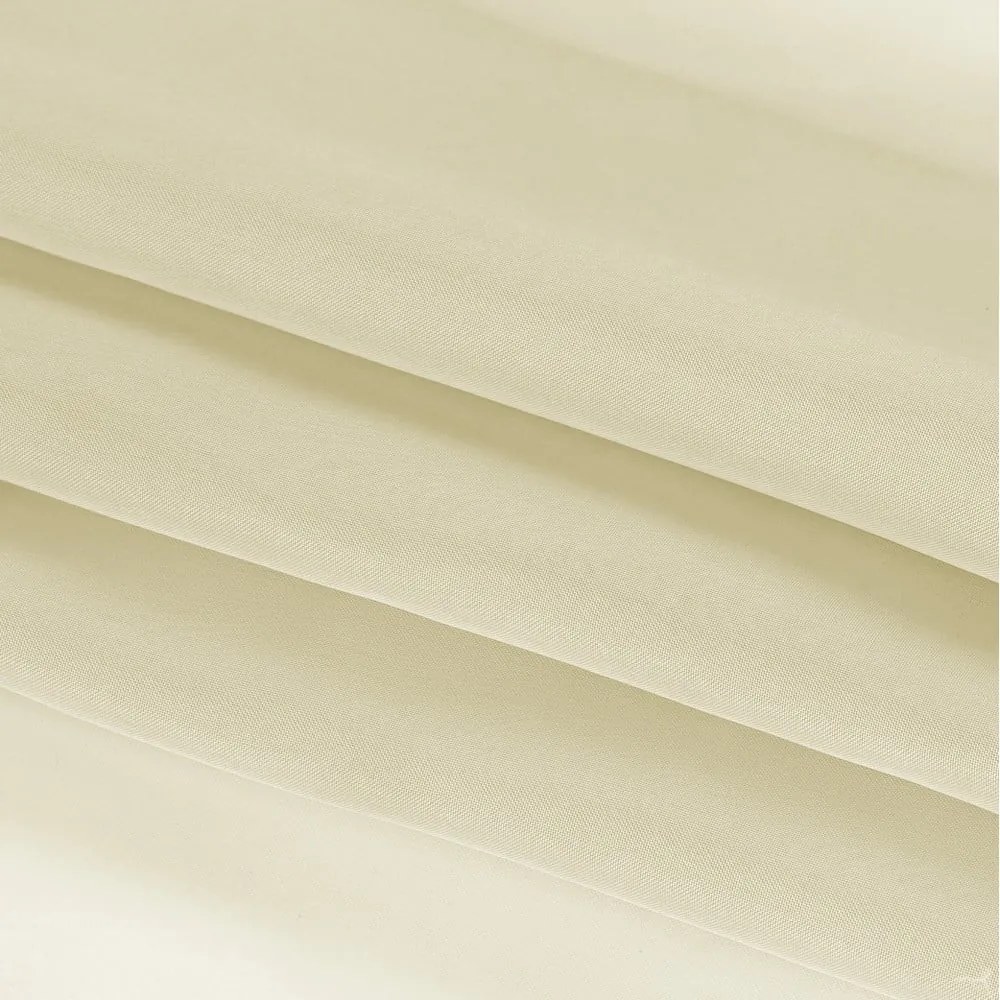 Perdea AmeliaHome Voile Pleat, 160 x 300 cm, galben deschis