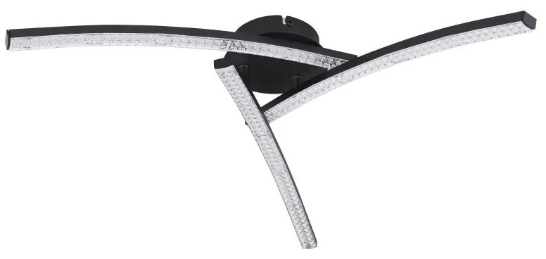 Plafoniera LED design modern Jules negru