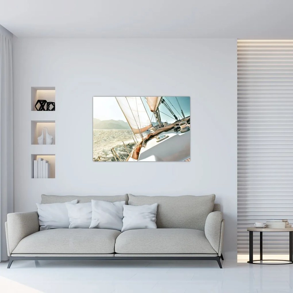 Tablou - Yacht (90x60 cm)